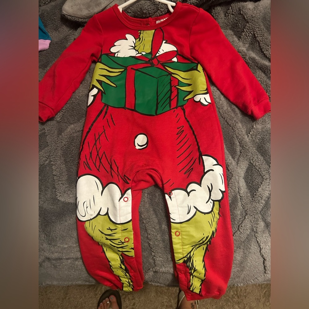 Grinch romper